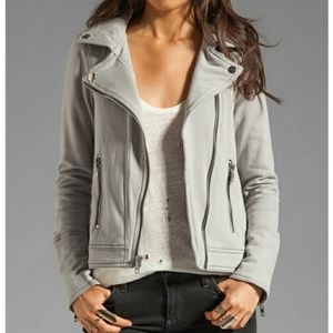 Chaser Moto Sweatshirt Jacket XS